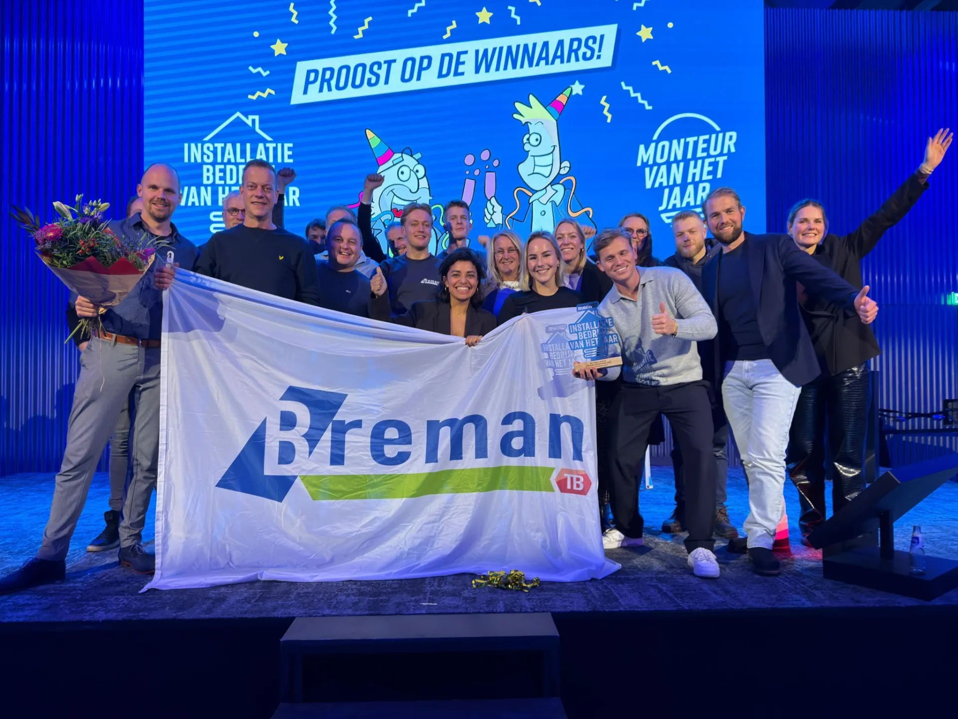 Breman wint Installatiebedrijf van het jaar vakjuryprijs 2025